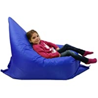 Puf grande para niños- azul- 100% impermeable